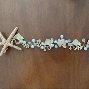 Sea/Mermaid Bridal Headpiece in Gold